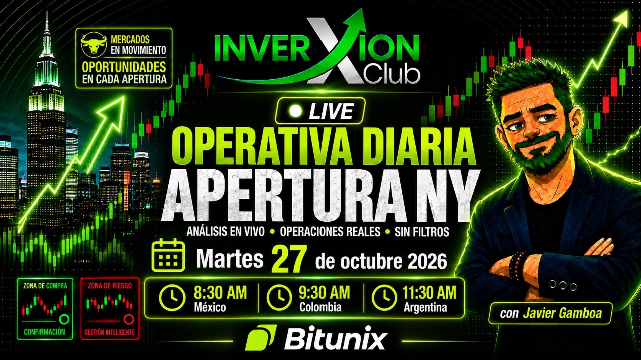 ¡Trading en vivo! Martes 8A.M. ¡Trading en vivo! Martes 8A.M.