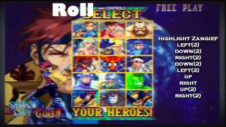 Marvel vs Capcom Origins   Unlocking All Secret Characters