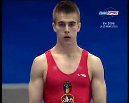 Ilie Daniel Popescu (ROU) Sprung Finale EM 2008 Lausanne