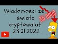 wiadomości ze świata kryptowalut 23.01.2022 wiadomości ze świata kryptowalut 23.01.2022