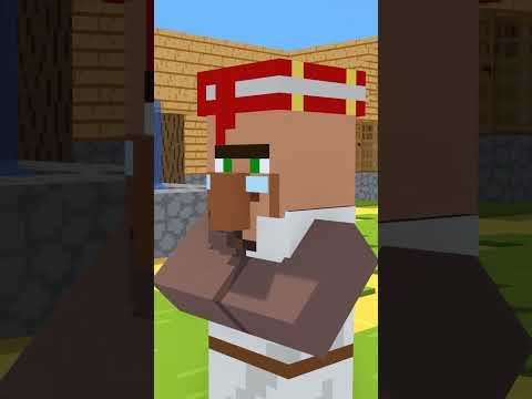 CREEPER VS VILLAGER (Minecraft Animation) #shorts