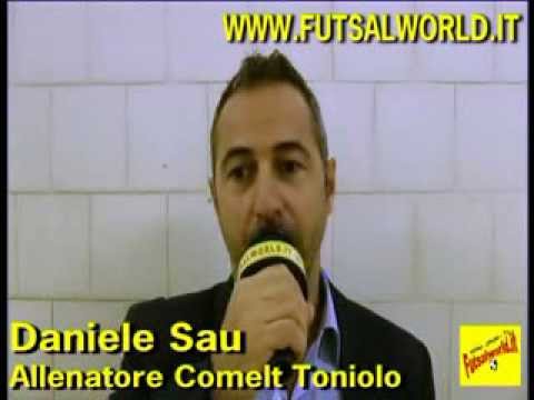 23/11/13 Daniele Sau - Allenatore Comelt Toniolo MI , Serie A2 . . . calcio a 5 / futsal