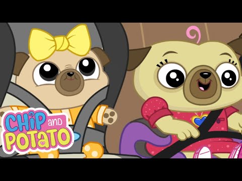 Chip and Potato | Grandma Pug's Birthday // Puggy House Guest | Cartoons For Kids | Watch on Netflix