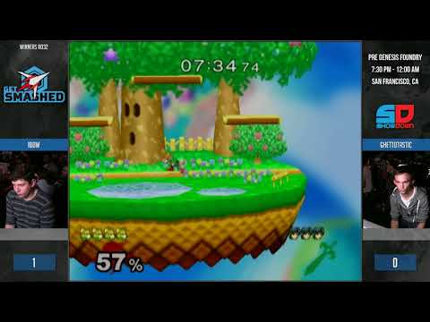 Get Smashed: Pre-Genesis 5 - Winner Ro32: iBDW (Fox) vs GhettoTastic (Marth)
