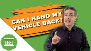 Voluntary Car Surrender | Time to hand it back?