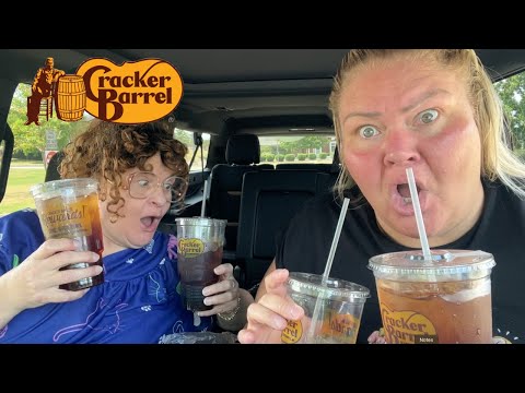 Cracker Barrel Mukbang with my cousin Tammy