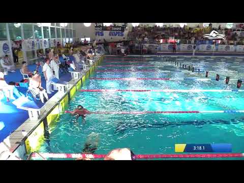 Staff. 4x100 Mista  Ass. Maschile Agonisti (Serie 1) - 2019 WORLD PARA SWIMMING WORLD SERIES