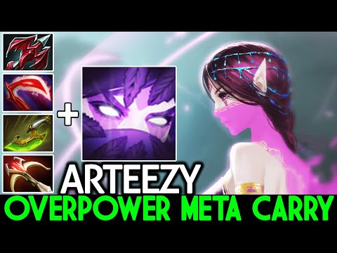 ARTEEZY [Templar Assassin] Overpower Meta Carry Burtal Build 2 Hit K.O Dota 2