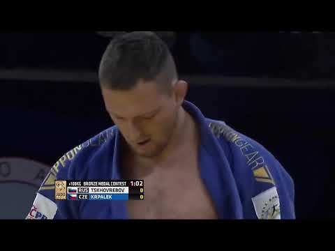 2019 Hohhot Bronze +100 kg Tskhovrebov Alen RUS vs  Krpálek Lukáš CZE