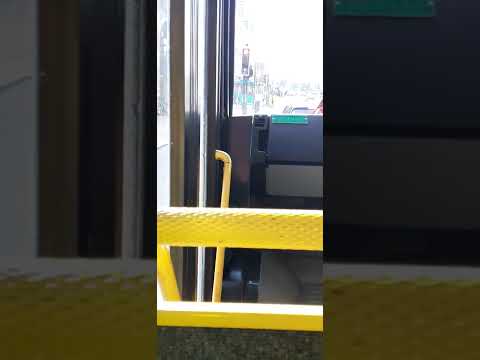 Rail replacement bus service mercedes Benz 0813 yn57 mdy Manchester Victoria to Bolton