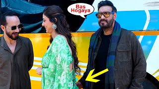 Jealousy Level To Dekho😡 Ajay Devgn Gets Jealous When Tabu Giving Attention To Deepak Dobriyal