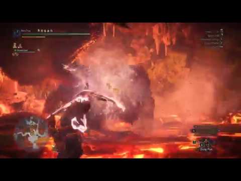 Monster Hunter World (PC) 1080p| Arch Tempered Teostra versus Kulve Bow