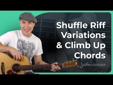 Shuffle Riff Variations | Blues Guitar for Beginners