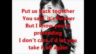 Christina Perri  - I Don&#39;t Wanna Break Lyrics