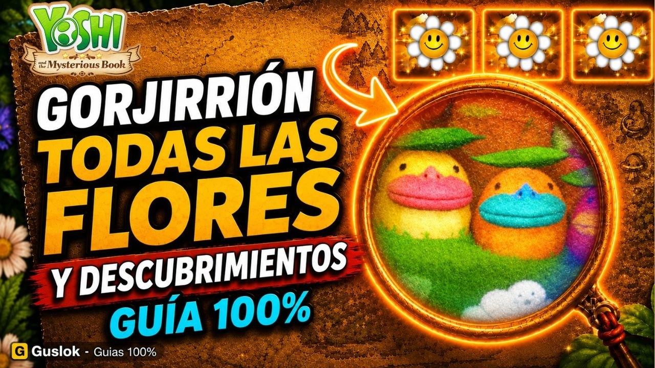 Todos los Coleccionables de Gorjirrión 100% | Yoshi and the Mysterious Book Todos los Coleccionables de Gorjirrión 100% | Yoshi and the Mysterious Book