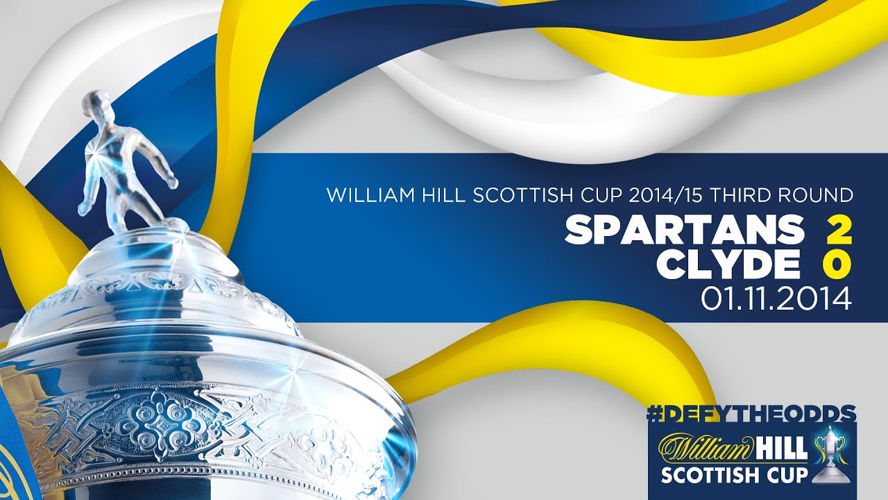 Spartans 2-0 Clyde // William Hill Scottish Cup 20...
