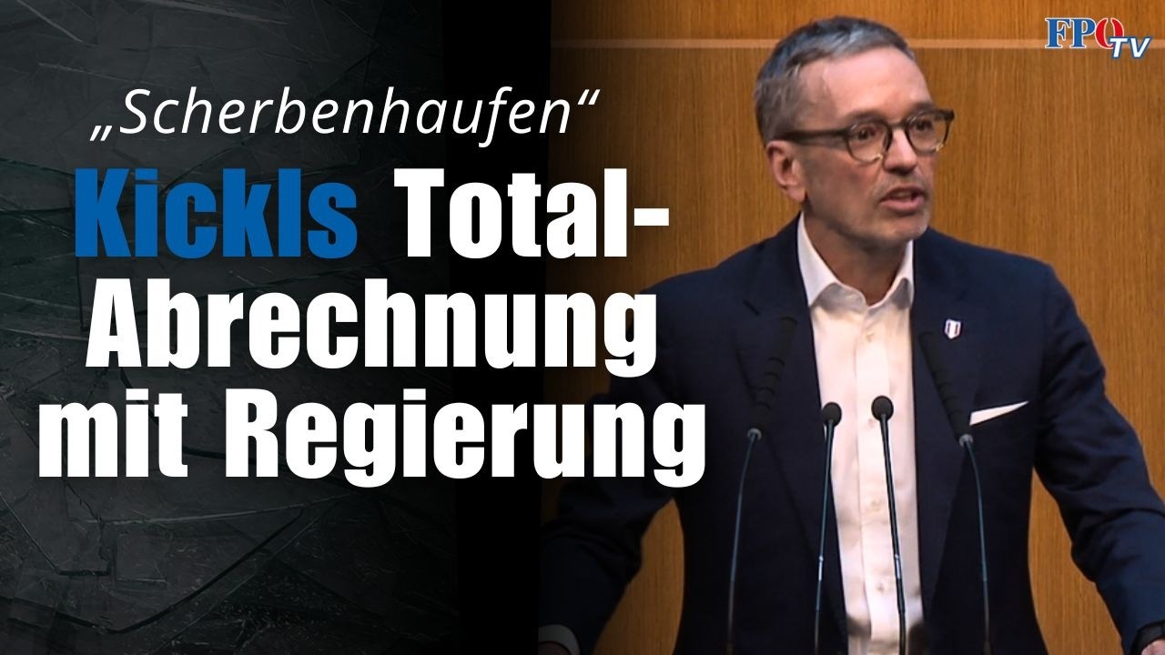 Kickl führt Verlierer-Ampel vor!