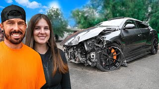 J'AI ACHETÉ UNE LAMBORGHINI URUS ACCIDENTÉE POUR MA COPINE