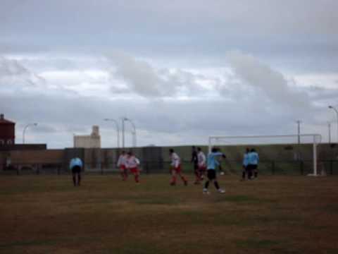 C.D. Villalón - C.D. San Viator. Gol de Manu (1-1).