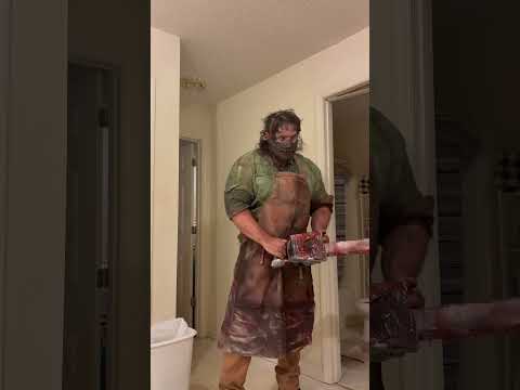 Leatherface Texas Chainsaw Massacre the Beginning cosplay#horrormovie #Leatherface#Texaschainsaw