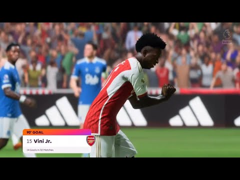 Ep 213 S04 - GW#37 PL Arsenal vs Everton - Vini Jr had best season with gunners at Emirates Stadium