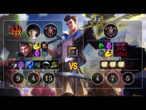 FPX GimGoon Jayce vs Ornn Top - KR GrandMaster Patch 10.11