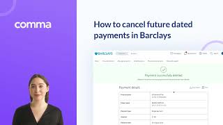 How to cancel future dated payments in Barclays