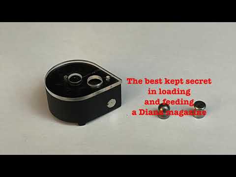 The best kept secret in loading and feeding a Diana airbug  magazine