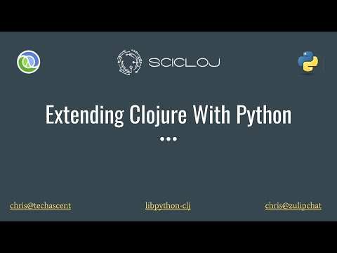 Libpython-clj with Chris Nuernberger and Panthera with Alan Marazzi - Scicloj meeting 4