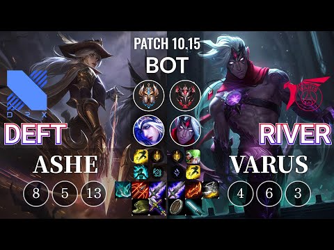 DRX Deft Ashe vs TLN River Varus Bot - KR Patch 10.15