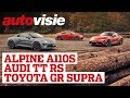 Verschil van inzicht | Alpine A110S vs Audi TT RS vs Toyota GR Supra | Autovisie