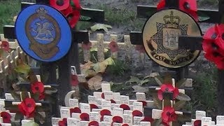 preview picture of video 'The Field of Remembrance Westminster Abbey 2013'