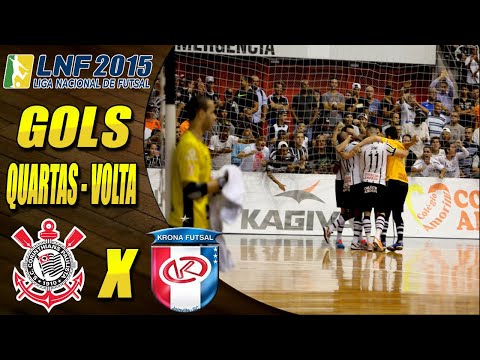 Quartas de Final | Gols Corinthians X Krona | Jogo de Volta | LNF 2015 (26/10/2015)