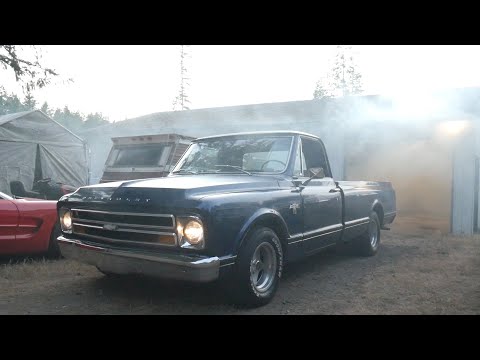 Lowering the '67 C10 the Right Way + Garage Burnout