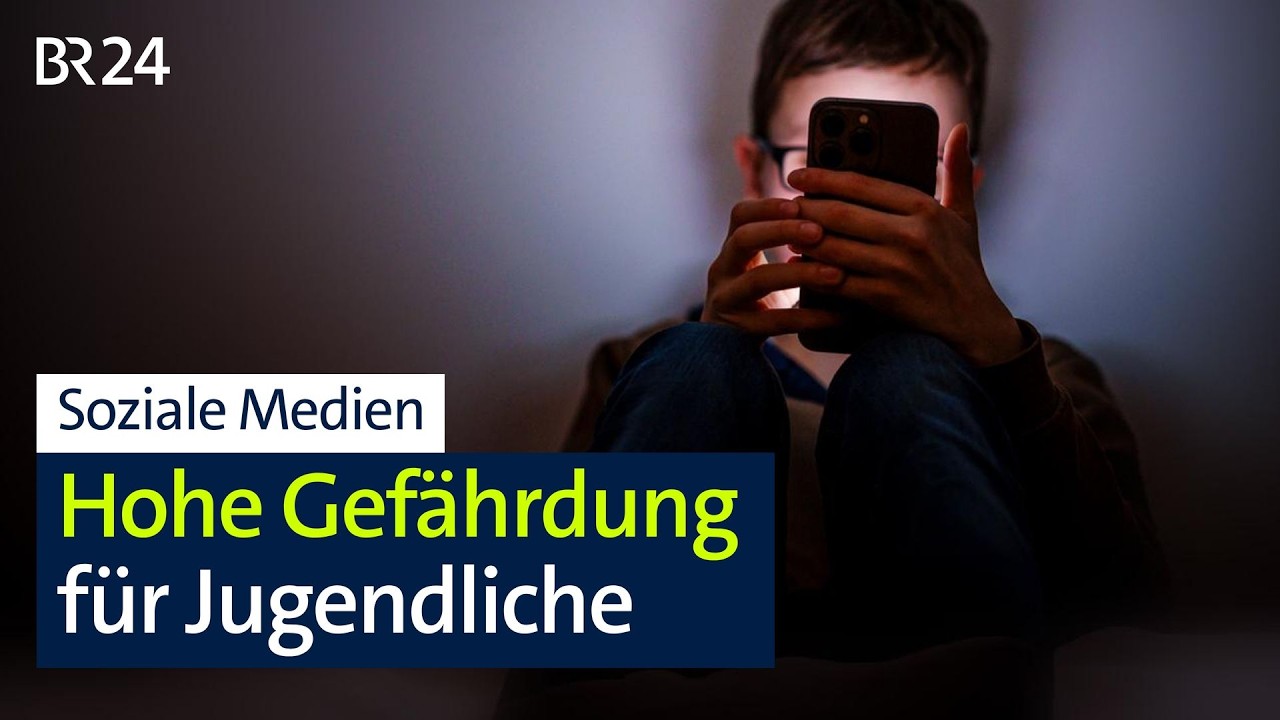Social-Media-Studie: Hohe Gefährdung für Jugend | BR24