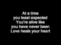 Love Heals Your Heart (Third Day)