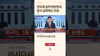 반도체 실적 탄탄한데 증시 급락하는 이유 | #출발증시
