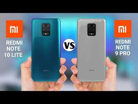 Xiaomi Redmi Note 10 Lite vs Xiaomi Redmi Note 9 Pro