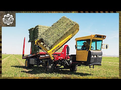 , title : 'IMPRESSIVE Bale Handling Machines | Modern Agriculture Equipment That Are On Another Level'