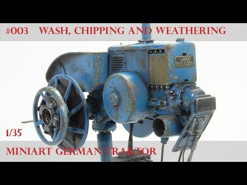 Сборная модель: Немецкий сельскохозяйственный трактор D8500 (обр.1938 г.) (Miniart 38024) 1:35