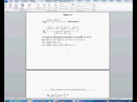 Analiza matematica clasa a XIa -Lectia 2