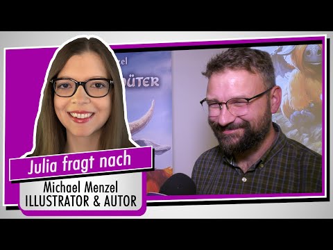 SPIEL 23 - Michael Menzel - Illustrator und Autor im Interview - Drachenhüter - Spiel doch mal!