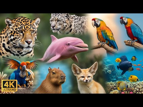 Ultimate collection of unique animals – 4K Ultra HD wildlife and nature sounds