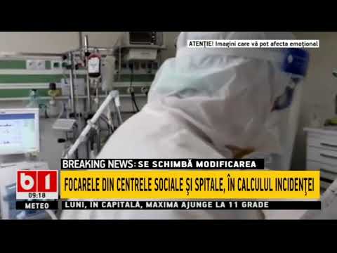 CALCULAREA INCIDENTEI COVID SE SCHIMBA DE SAPTAMANA ACEASTA_Stiri b1_22 februarie 2021