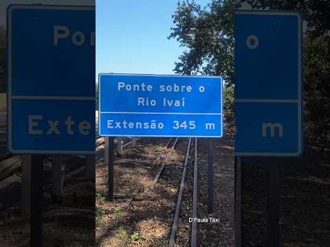 Cheia do Rio Ivaí entre Dr Camargo e Cianorte!!! #rioivai #cianorte #drcamargo #temporal #ponte