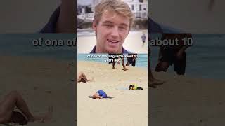 He was lying motionless in the sand 😦 #bondirescue #beach #lifeguards #shorts