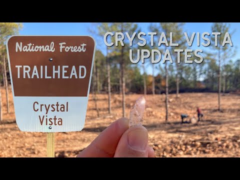 Crystal Vista Changes & Updates 2024 | Free Crystal Digging in Arkansas at abandoned Quartz Mine