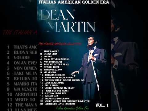 DEAN MARTIN - THE ITALIAN AMERICAN COLLECTION VOL. 1