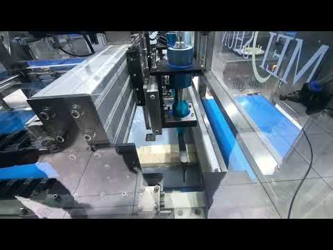 Roasted Mantou slice production - ultrasonic cutting machine