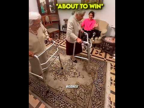 A SWEET RACE BETWEEN GRANDMAS ❤️‍🩹